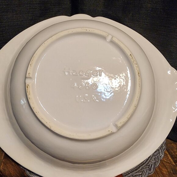 Haeger 4060 - Large Serving Bowl VTG - Picture 5 of 8